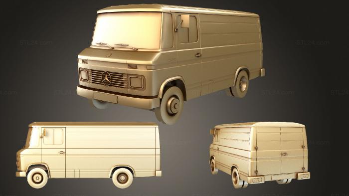 Vehicles (Mercedes Benz 407D, CARS_2571) 3D models for cnc